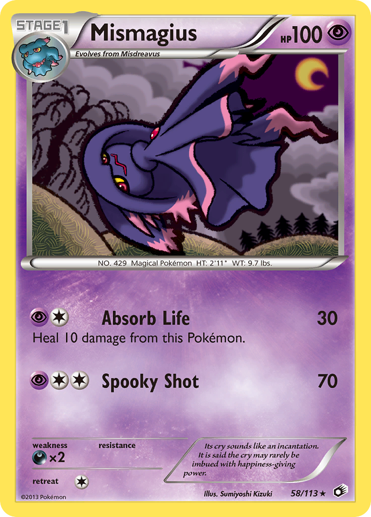 Legendary Treasures Mismagius #58/113