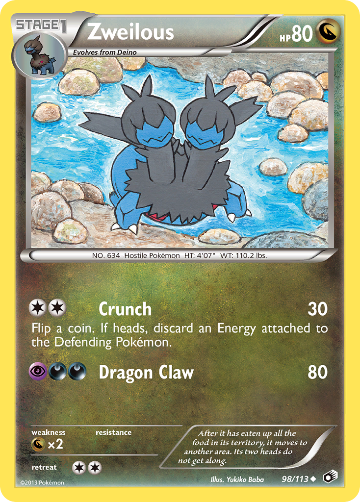 Legendary Treasures Zweilous #98/113