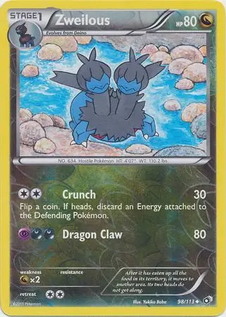 Legendary Treasures Zweilous #98/113 reverse holo