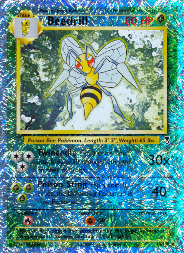Legendary collection Beedrill #20/110 reverse holo