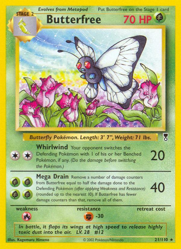 Legendary collection Butterfree #21/110