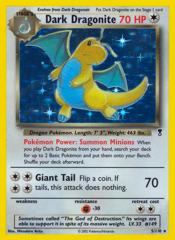 Legendary collection Dark Dragonite #5/110