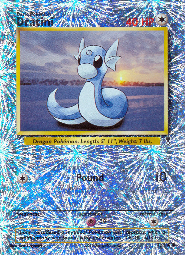 Legendary collection Dratini #72/110 reverse holo