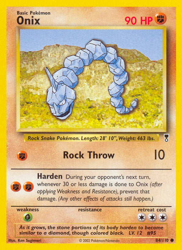Legendary collection Onix #84/110