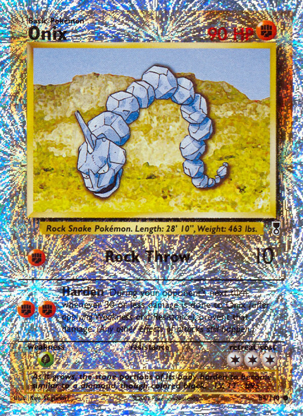 Legendary collection Onix #84/110 reverse holo