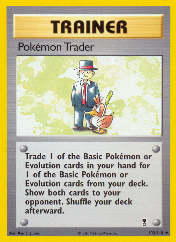 Legendary collection Pokémon Trader #103/110