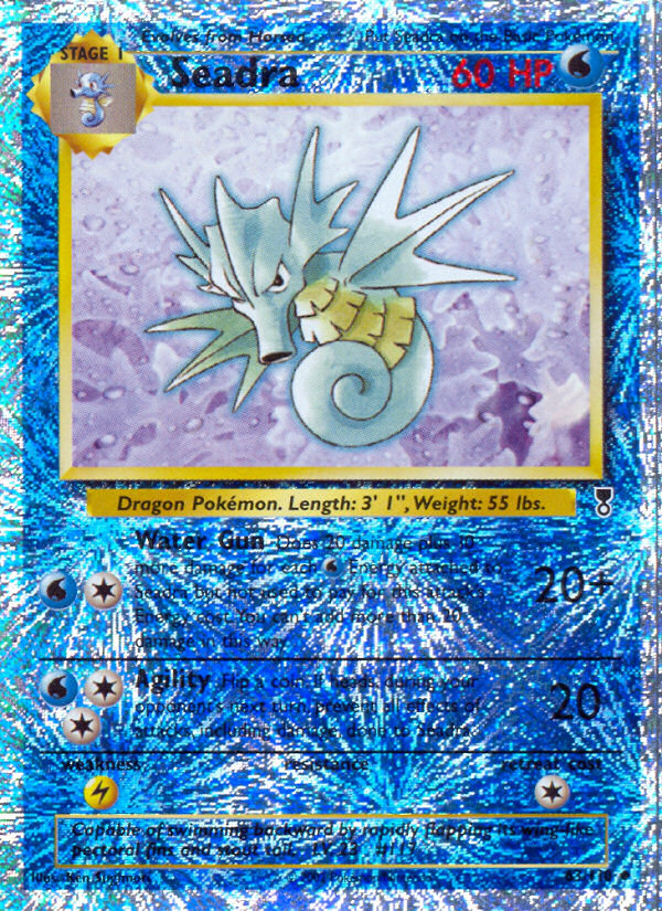 Legendary collection Seadra #63/110 reverse holo