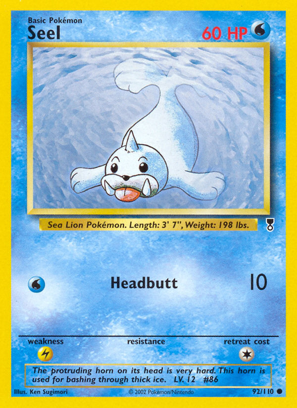 Legendary collection Seel #92/110
