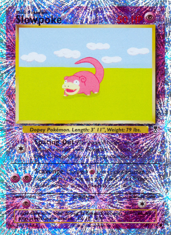 Legendary collection Slowpoke #93/110 reverse holo