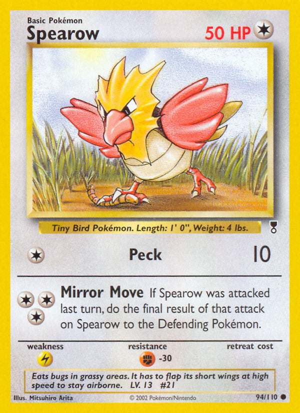 Legendary collection Spearow #94/110