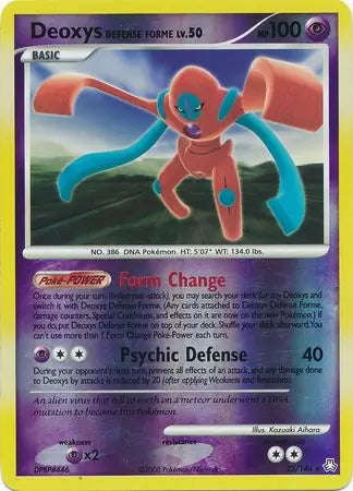 Legends Awakened Deoxys Defense Forme #25/146 reverse holo