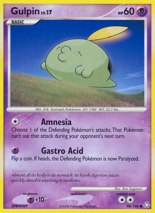 Legends Awakened Gulpin #98/146