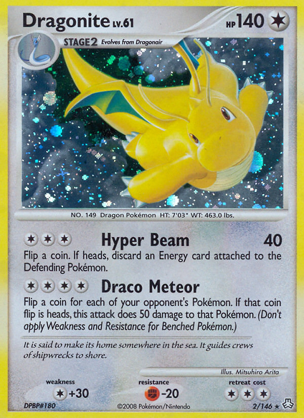 Legends Awakened Holo Dragonite #2/146 –