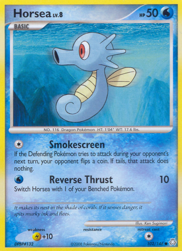 Legends Awakened Horsea #102/146