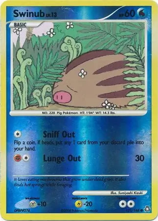 Legends Awakened Swinub #123/146 reverse holo