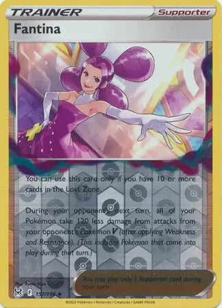 Lost Origin Fantina #157/196 reverse holo