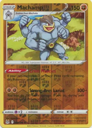 Lost Origin Machamp #88/196 reverse holo