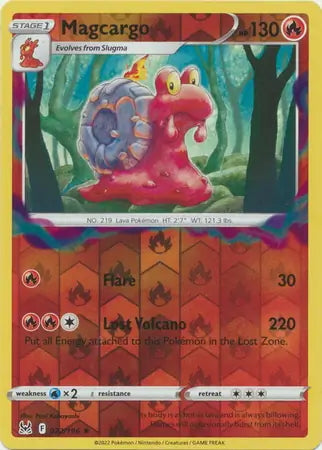 Lost Origin Magcargo #22/196 reverse holo