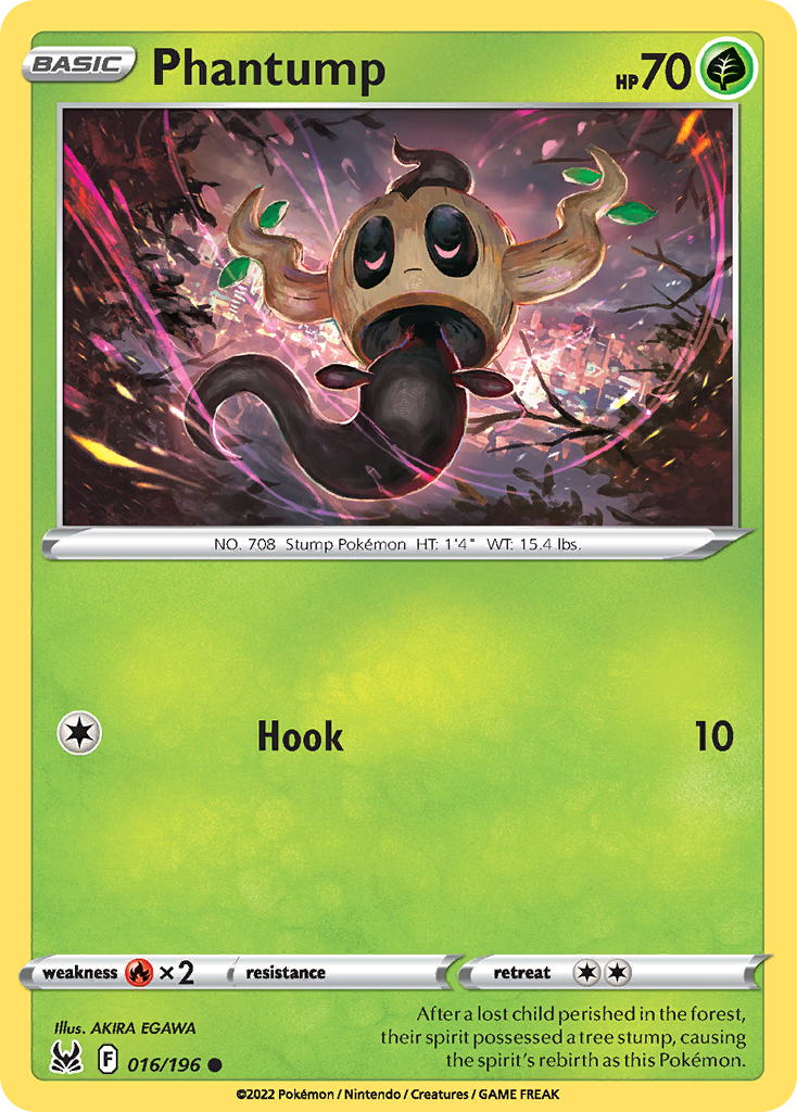 Lost Origin Phantump #16/196