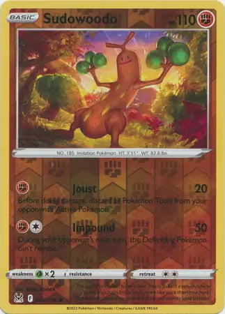 Lost Origin Sudowoodo #94/196 reverse holo