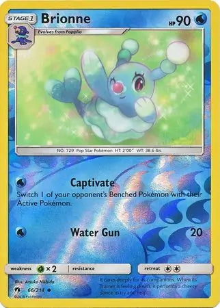 Lost Thunder Brionne #66/214 reverse holo