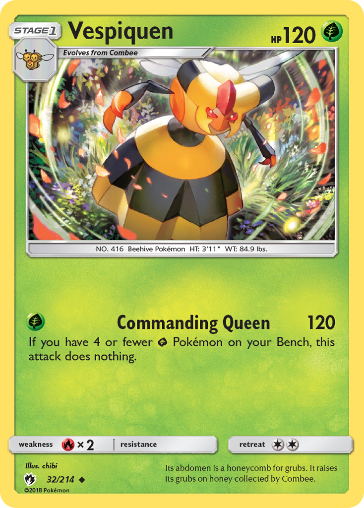 Lost Thunder Vespiquen #32/214