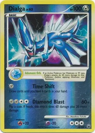 Majestic Dawn Dialga #4/100 reverse holo