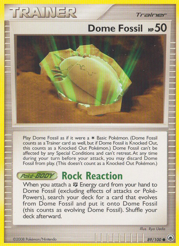Majestic Dawn Dome Fossil #89/100