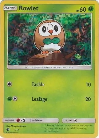 McDonald’s Collection 2017 Rowlet #1