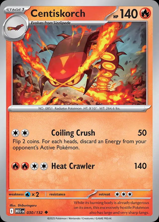 Mega Evolution Centiskorch #030/132 –