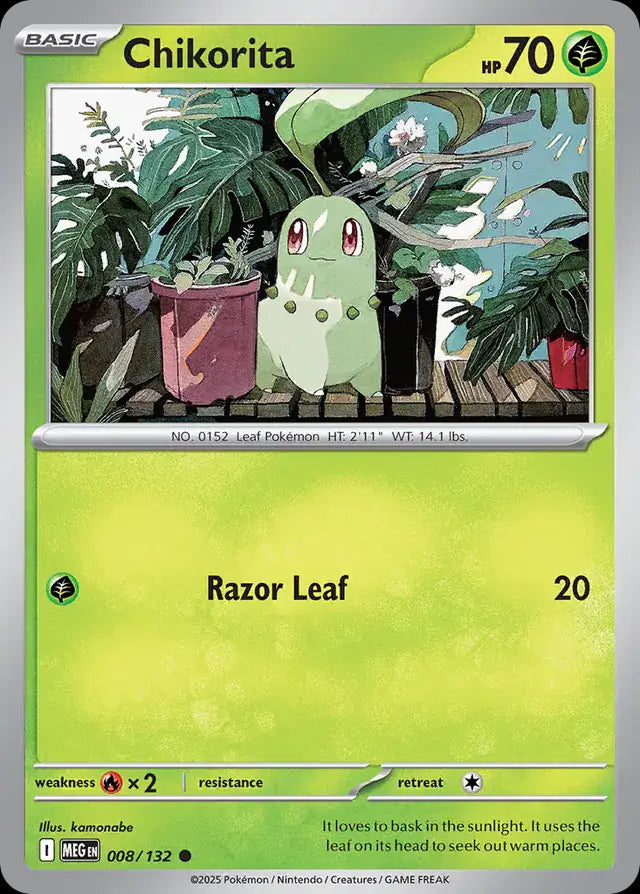 Mega Evolution Chikorita #008/132