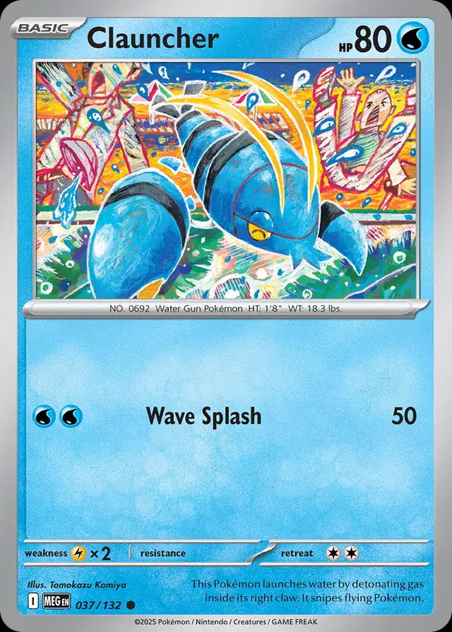 Mega Evolution Clauncher #037/132