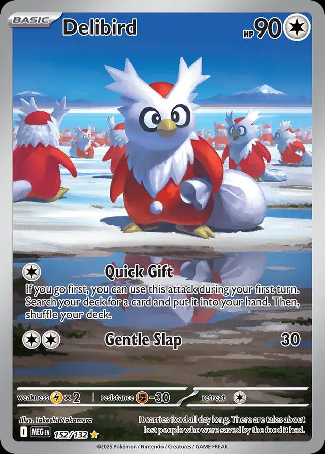 Mega Evolution Delibird #152/132