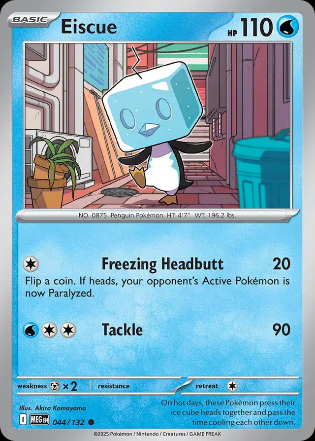 Mega Evolution Eiscue #044/132