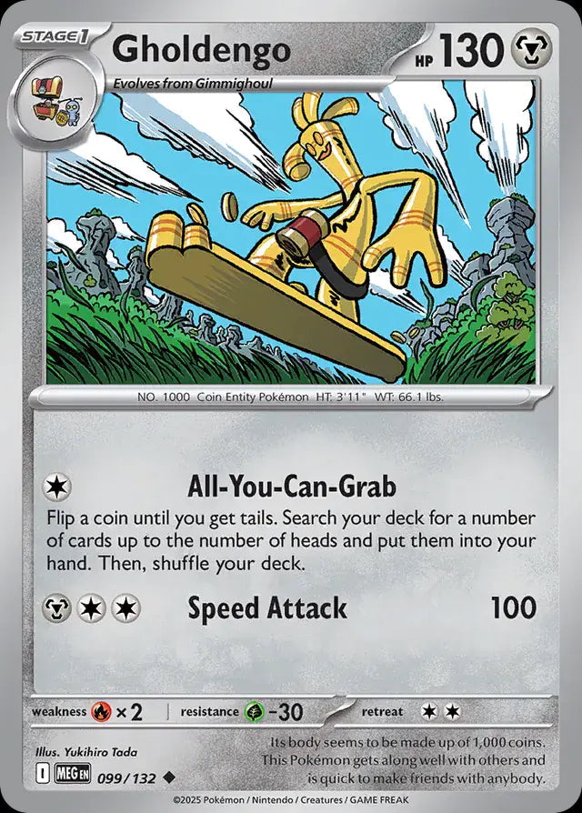 pokemon cards nl Mega Evolution Gholdengo #099/132 – V:V Pokémon Center The Next Disney Lorcana