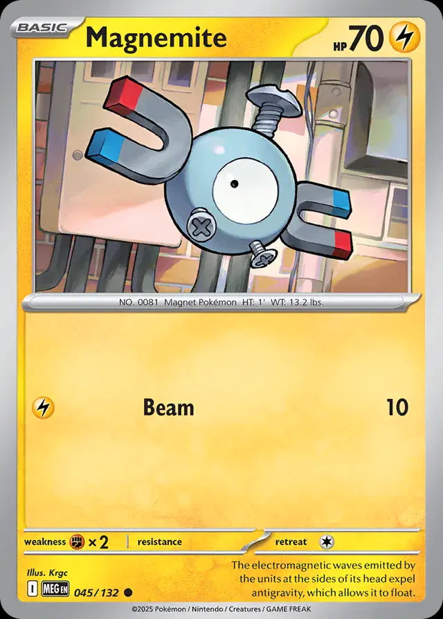 Mega Evolution Magnemite #045/132