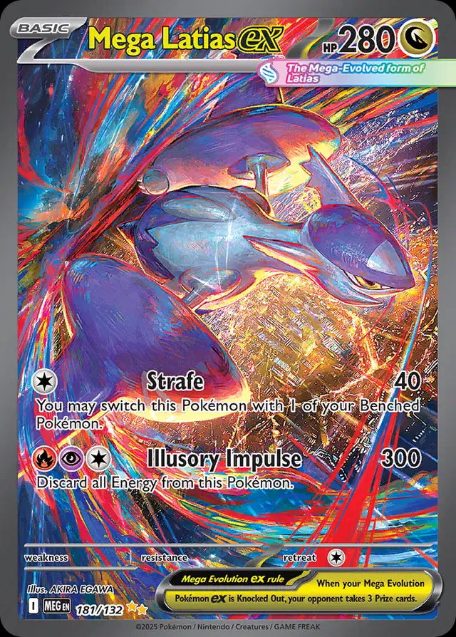 Mega Evolution Mega Latias ex #181/132 – Kaartenverzamelen.nl
