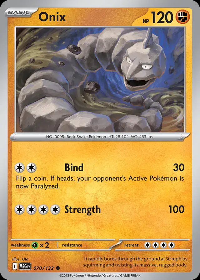 Mega Evolution Onix #070/132