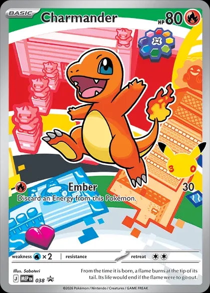 Mega Evolution Promo Charmander #038 –