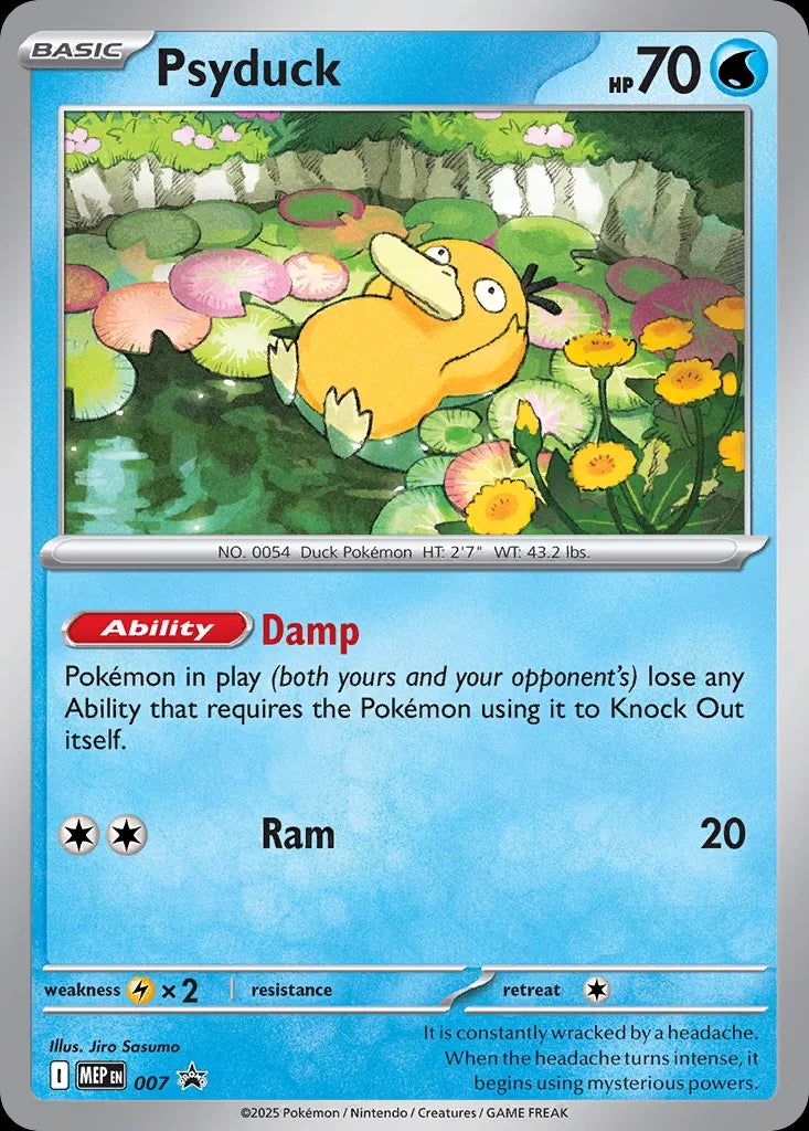 Mega Evolution Promo Psyduck #7