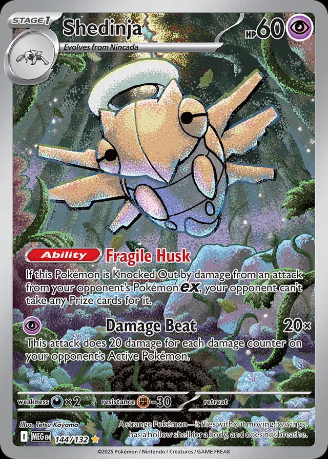 Mega Evolution Shedinja #144/132 –