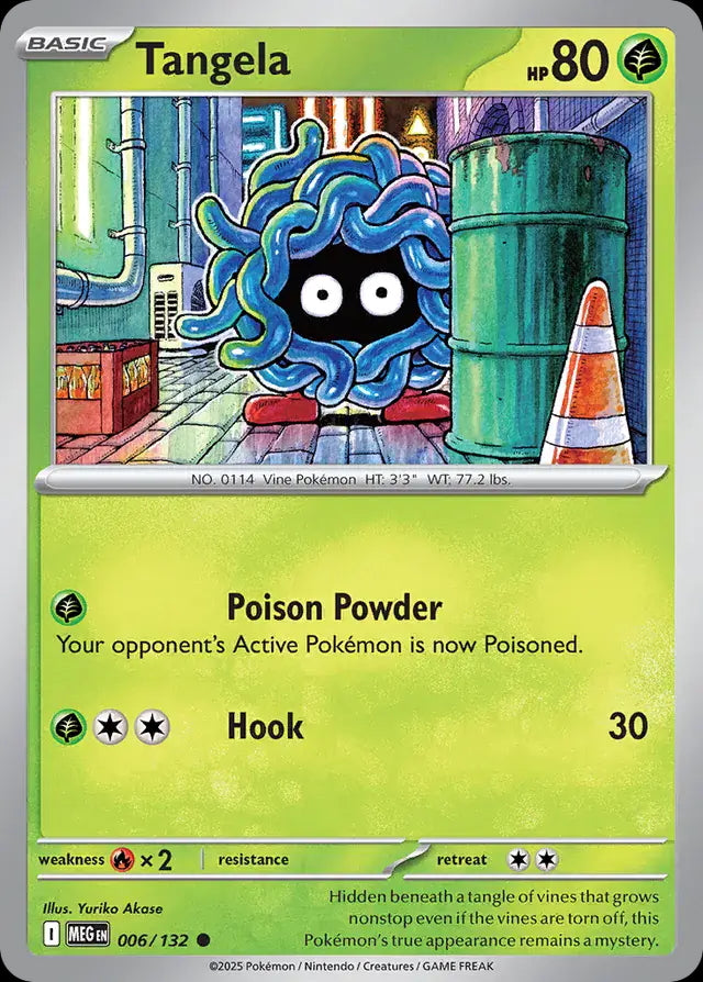Mega Evolution Tangela #006/132