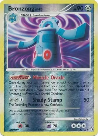 Mysterious Treasures Bronzong #6/123 reverse holo