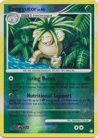 Mysterious Treasures Exeggutor #24/123 reverse holo