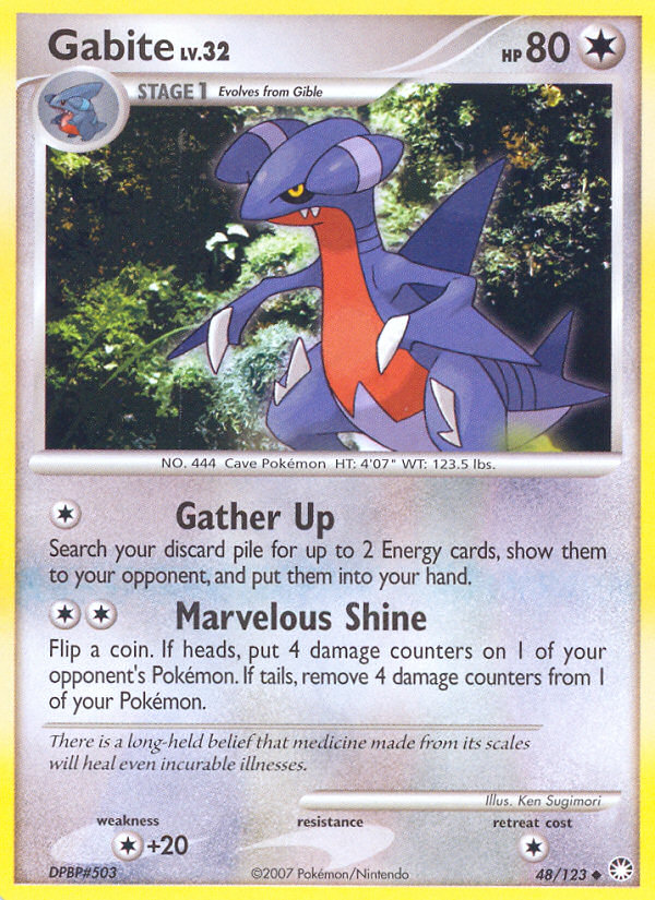 Mysterious Treasures Gabite #48/123