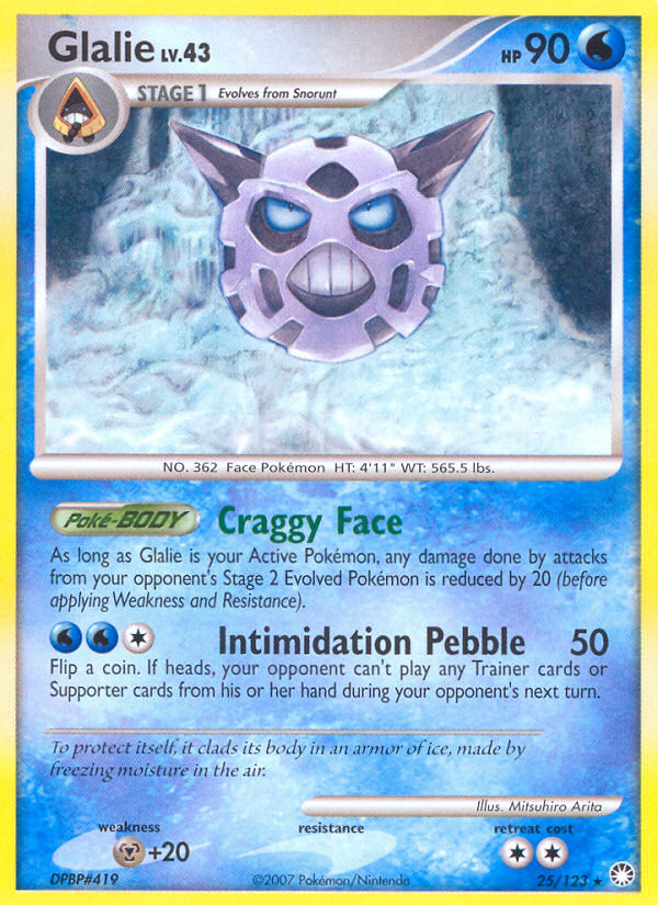 Mysterious Treasures Glalie #25/123