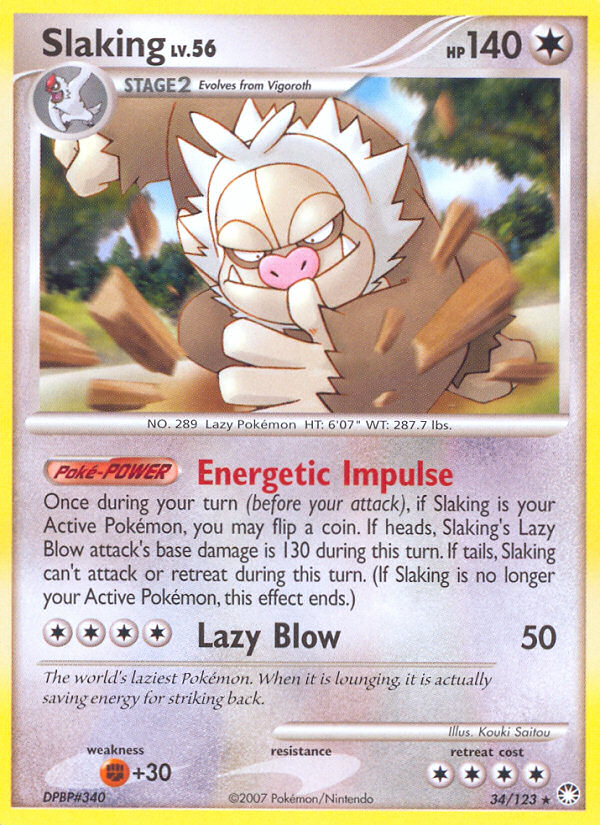 Mysterious Treasures Slaking #34/123