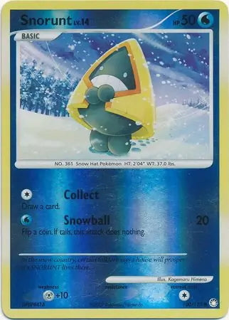 Mysterious Treasures Snorunt #100/123 reverse holo