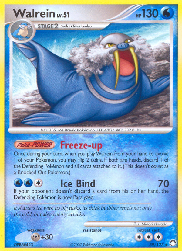 Mysterious Treasures Walrein #39/123