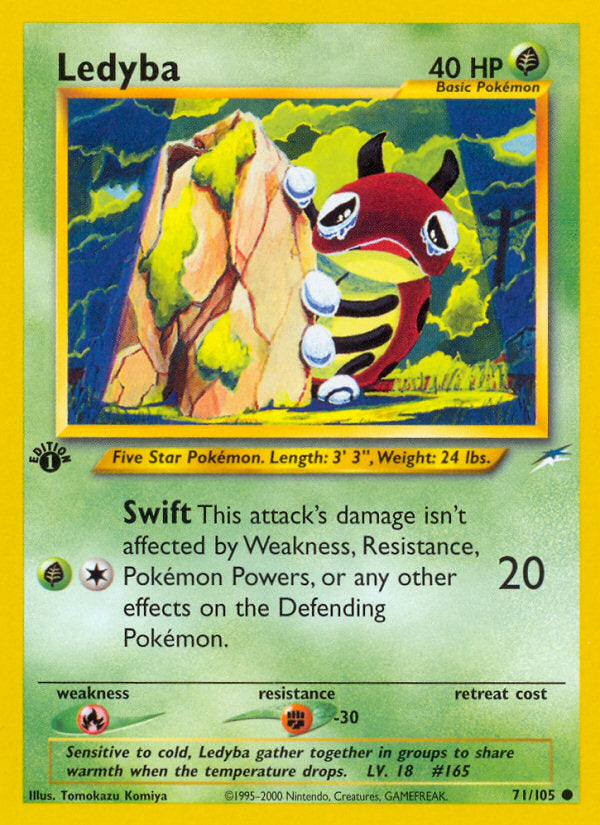 Neo Destiny Ledyba #71/105 first edition